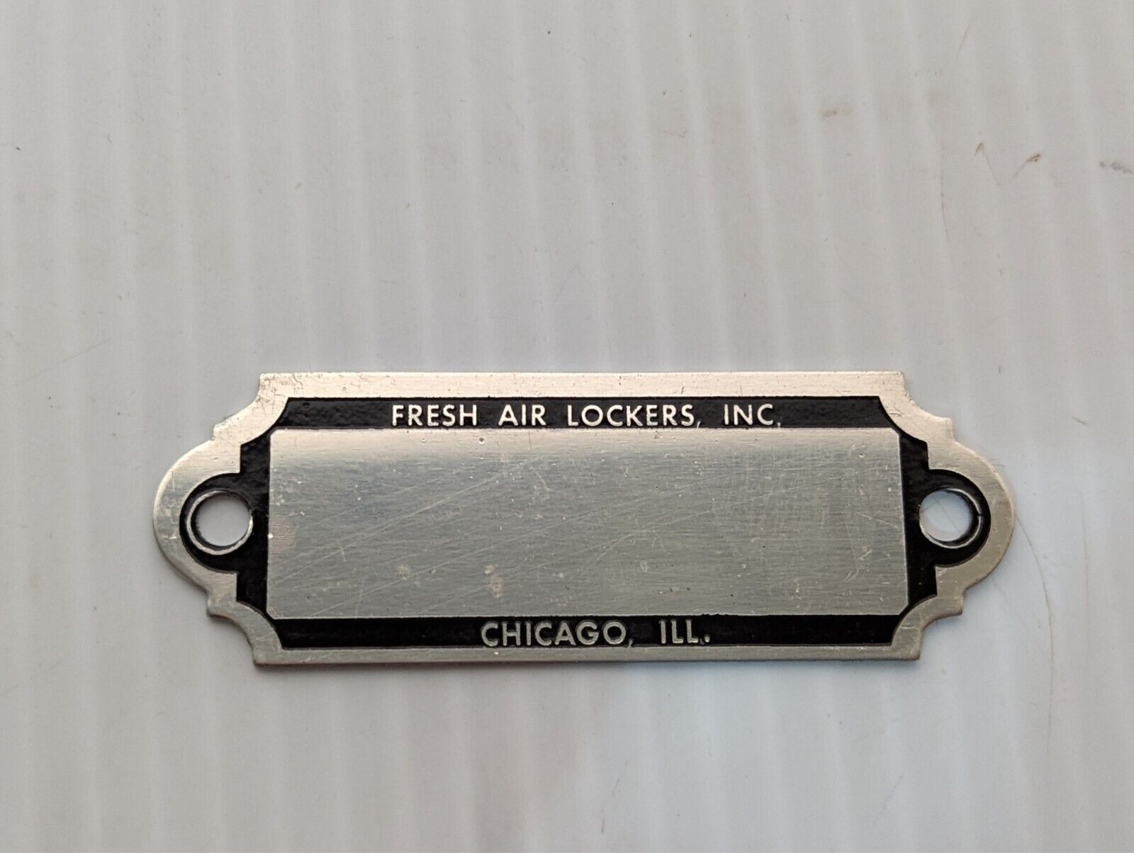 Lot of 198 Fresh Air Lockers Blank Name Number Tag - Free Shipping+Returns