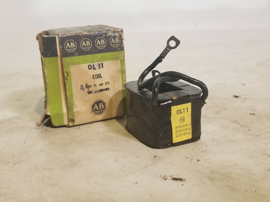 Allen Bradley 0L11 Coil 220V 25Cy / 380V 50Cy / 440V 60Cy