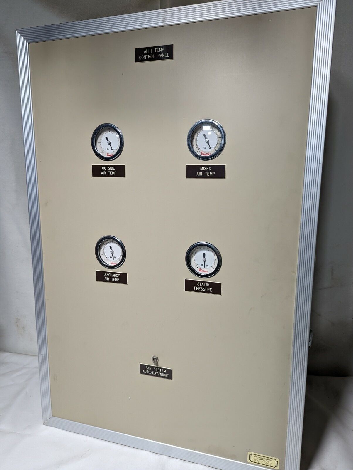 Precision Control Systems AH-1 temperature control panel