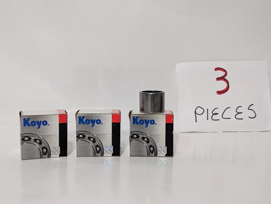 [3] NEW Koyo B-1616;PB;L125 Drawn Cup Needle Roller Bearing, 1" Bore