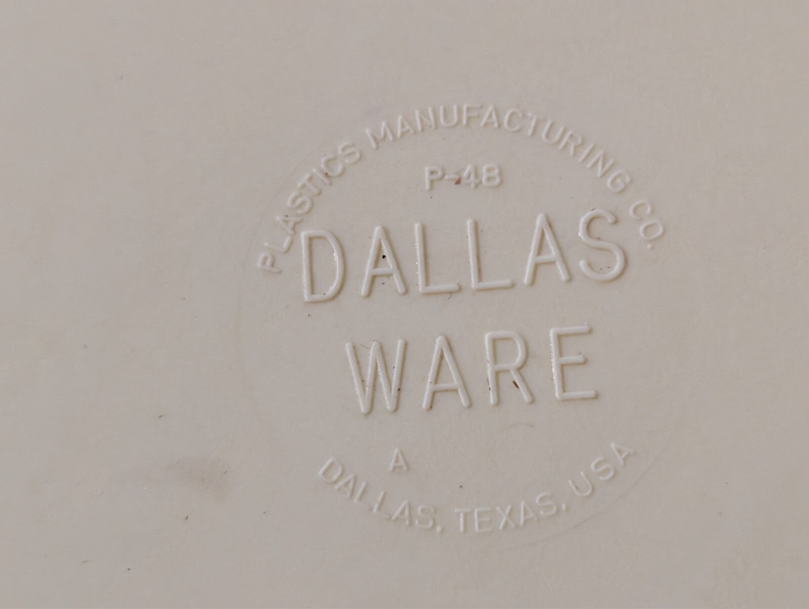 (100) 9" Melamine Dinner Plates White Carlisle KL200-02 Kingline Tan Dallas P-48