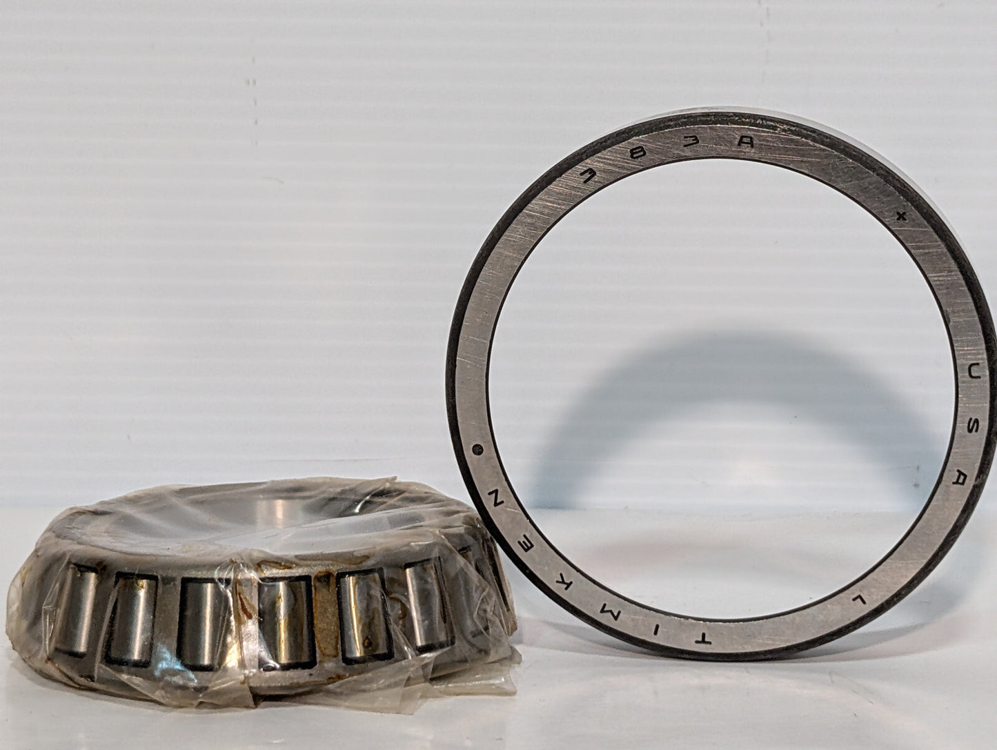 Timken 383A, 387 Tapered Roller Bearing Cone, Cup, Race Set, Made in USA
