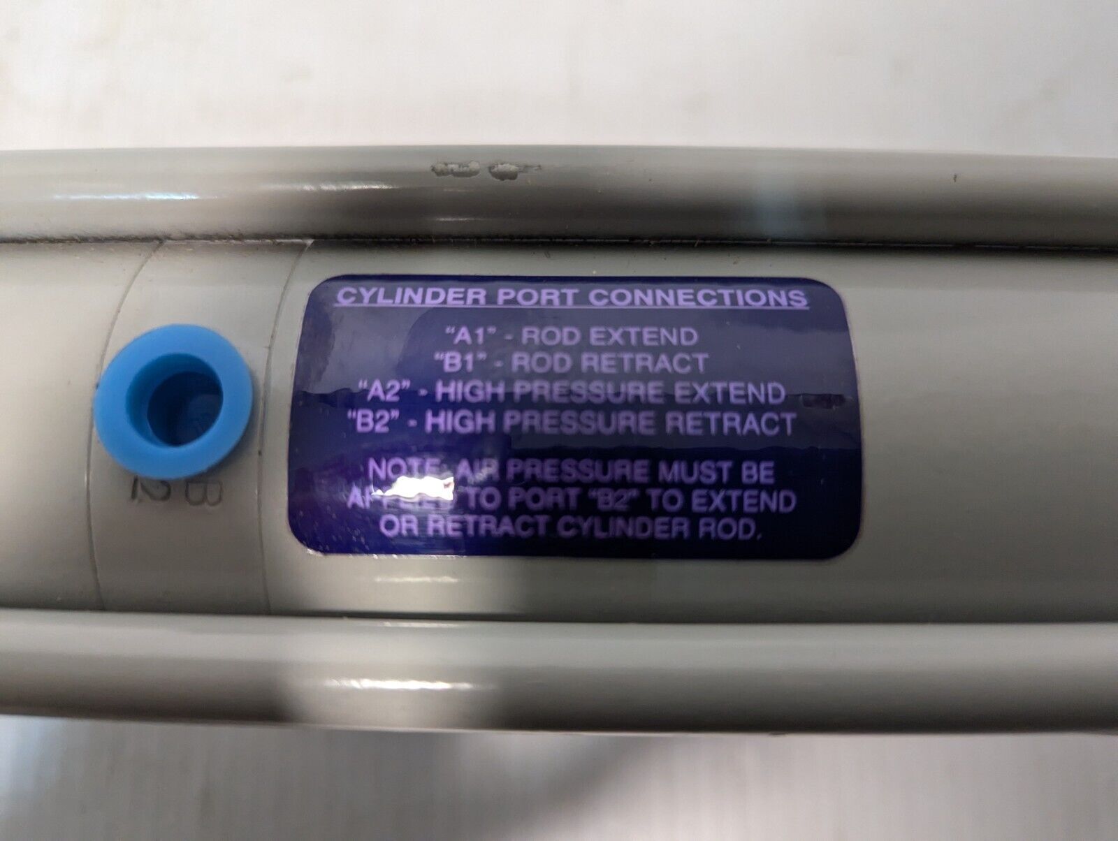 Aries Engineering HPI-1-2-25-FH HyperCyl, 2 inch stroke, 1/8 in NPT - Free Ship