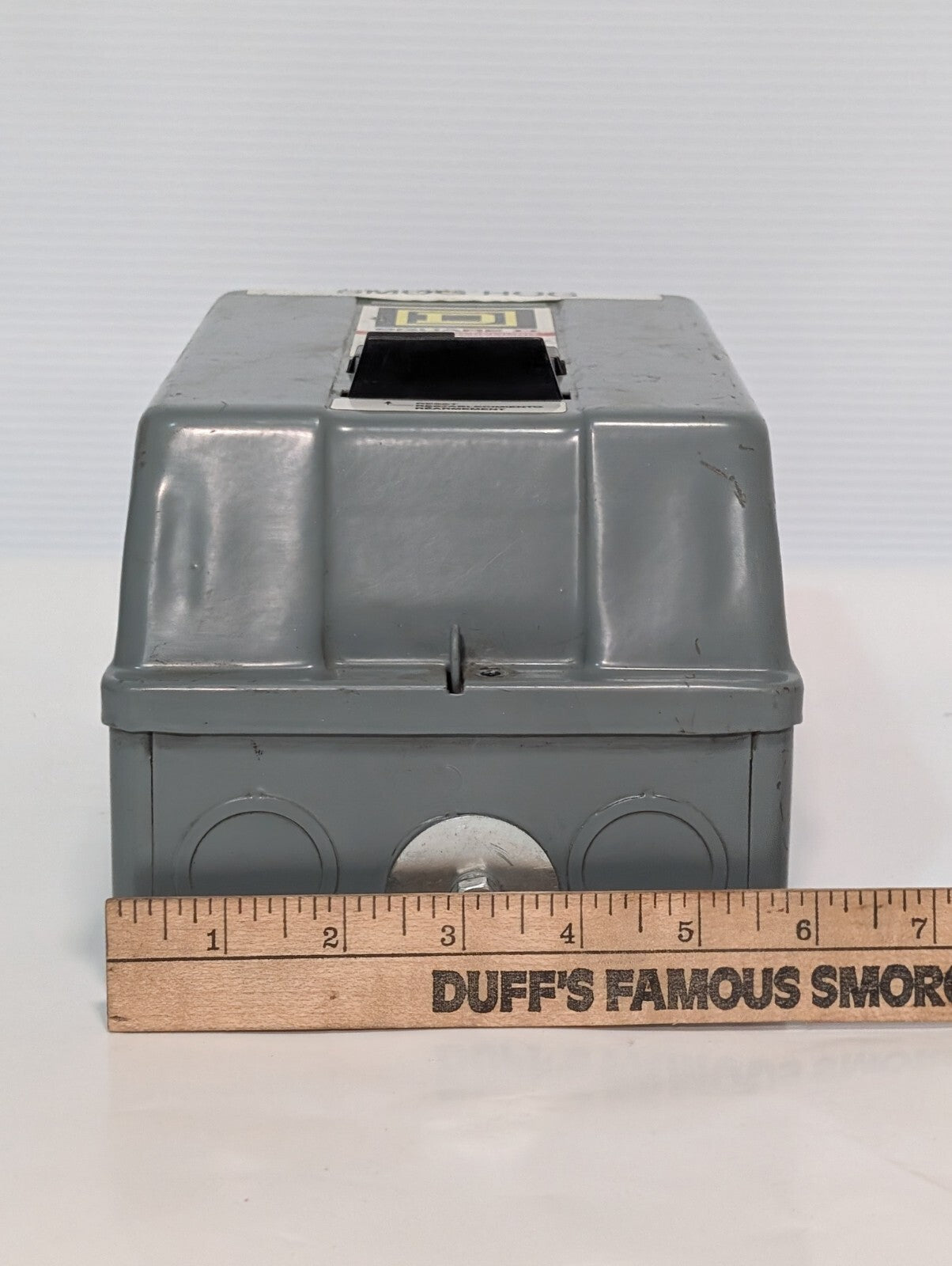 Square D 8536SBG2 Magnetic Motor Starter, Series A, NEMA 0, 480vac Coil, 18A