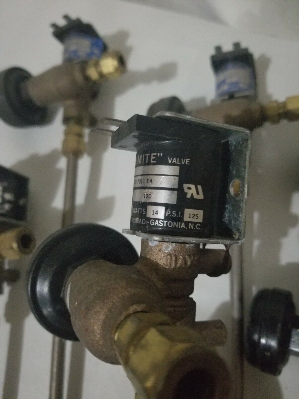Electro-mite 2167-7011EA valve, 120VAC, 60Hz, 14W, 125PSI for Bunn O Matic
