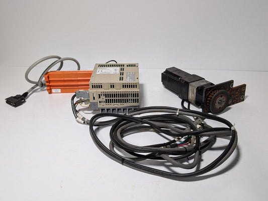 Yaskawa SGMAH-02BAF41 servo motor with SGDH-02BE servopack, CGI 023PLX0280-XX-01