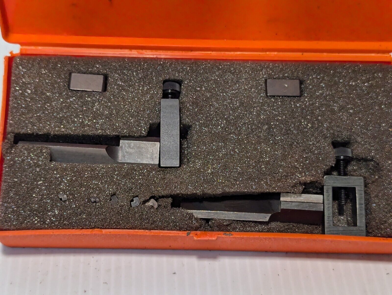 Z-1000 Mini Vee-Block set as pictured with case - Free Shipping