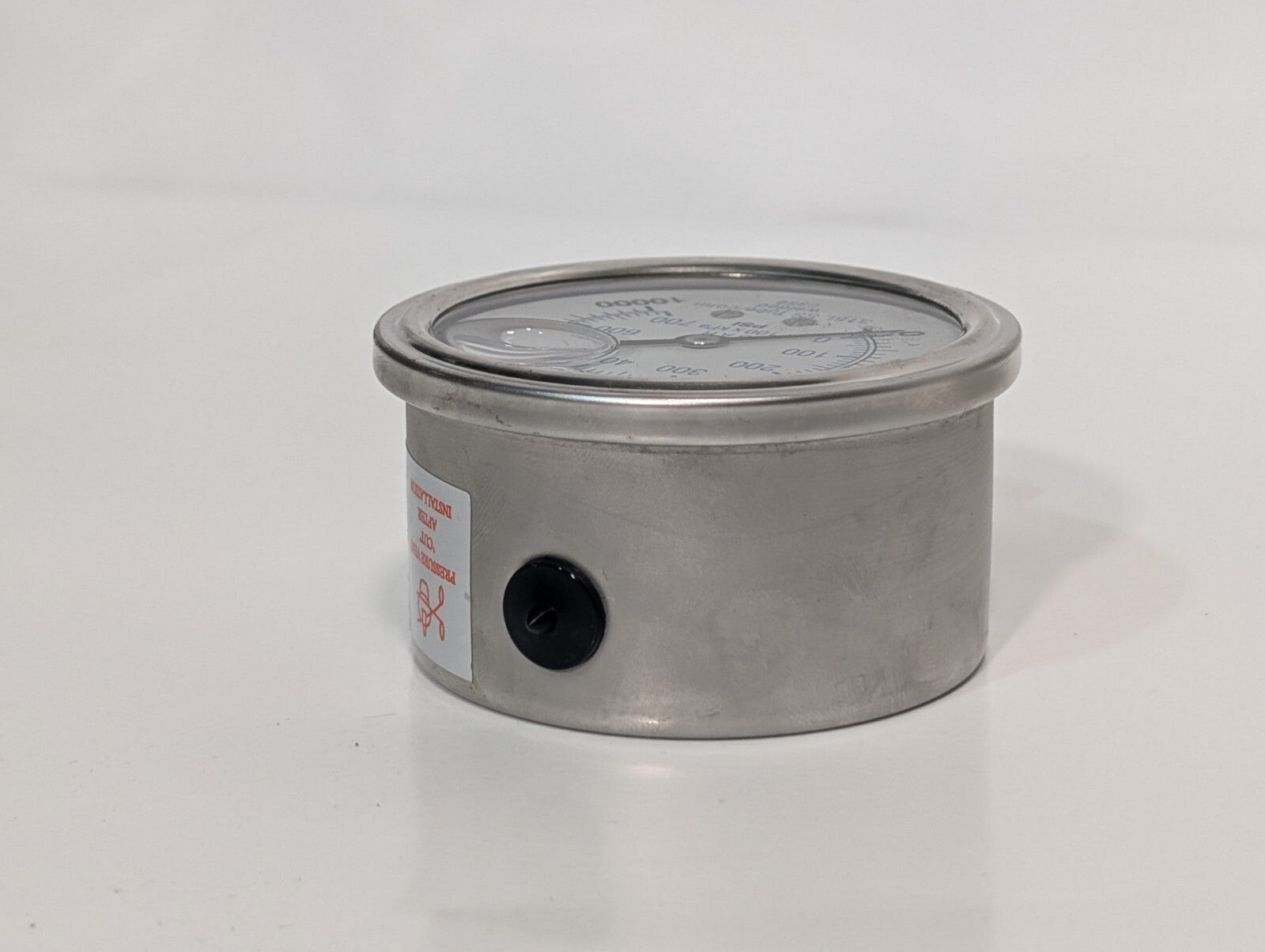 [1] Pic Gauges 301L-254U Industrial Pressure Gauge, 10,000 Psi, 2.5", 1/4" LM