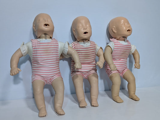 (1) Laerdal Baby Anne CPR Infant Pediatric Training Manikin First Aid EMS w/ Bag
