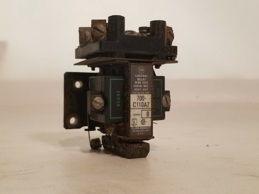 Allen Bradley 700-C110A2 Control Relay NEMA A600 85A83 - Free Shipping