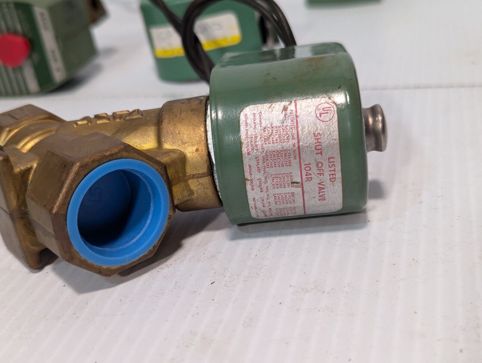ASCO Red Hat 104R solenoid valve as pictured - Free Shipping