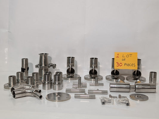 (30) Assorted Clamps and Connectors, some very nice, 13MHHM250