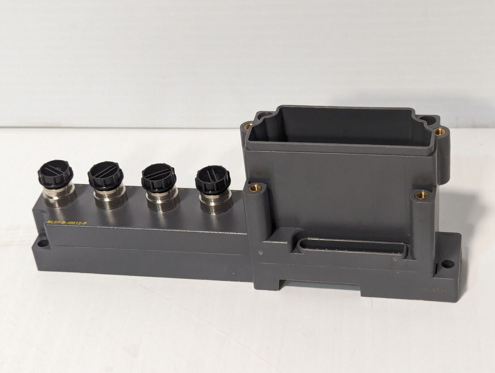 Turck BL67-B-4M12-P Base Module, 6 Pins, 4 Slots, 162K161H01 - Free Shipping
