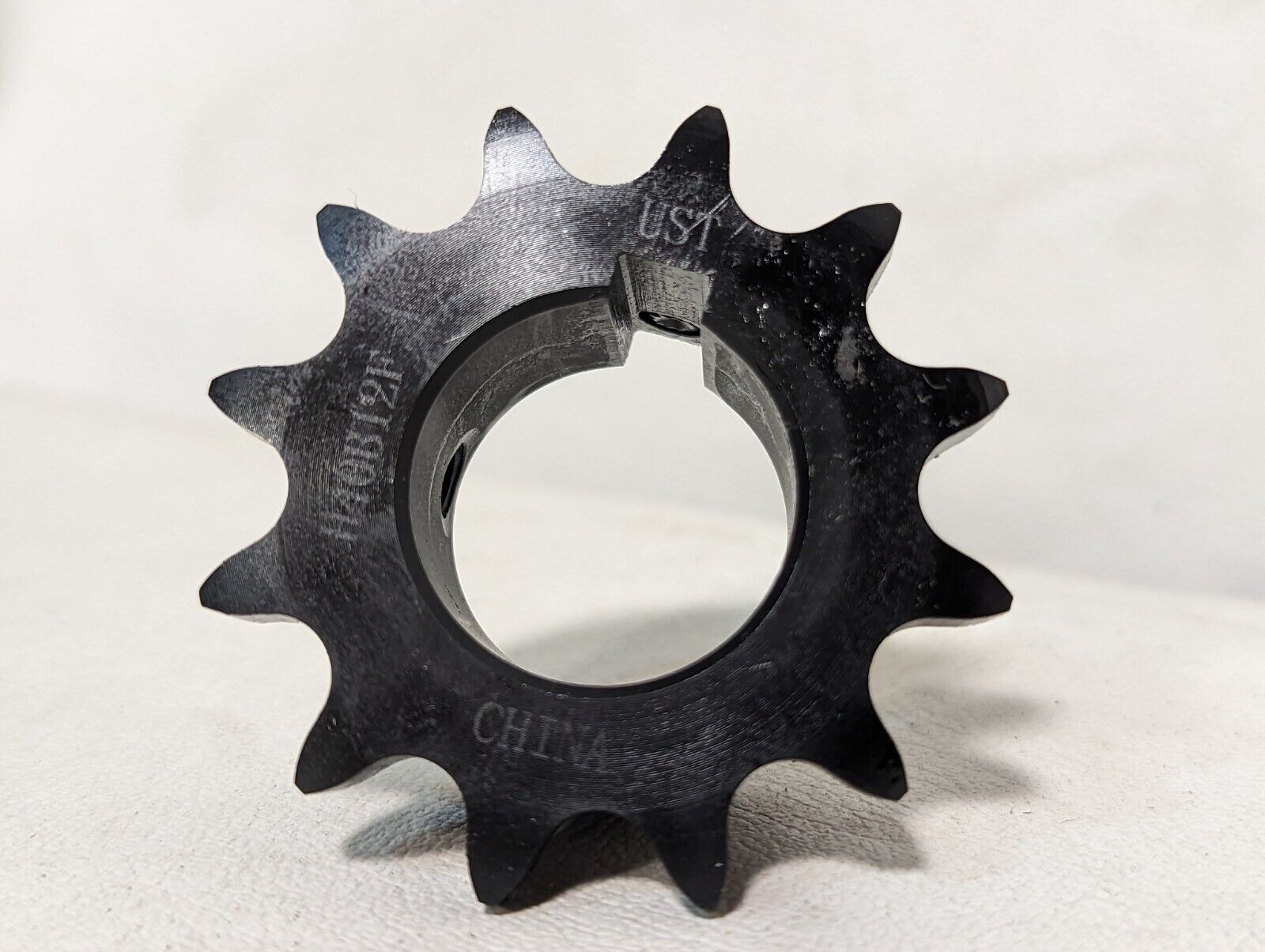 Tsubaki 40B12F-1 HT, 1L112 sprocket, 40, For 1/2 in Chain Pitch, 1 in Bore Dia