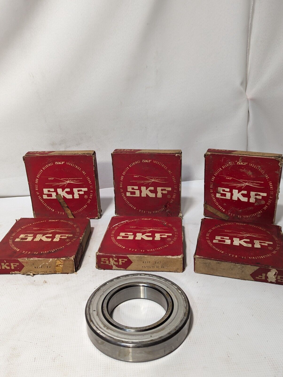 SKF 6217-ZJ Deep Groove Ball Bearing - Free Shipping