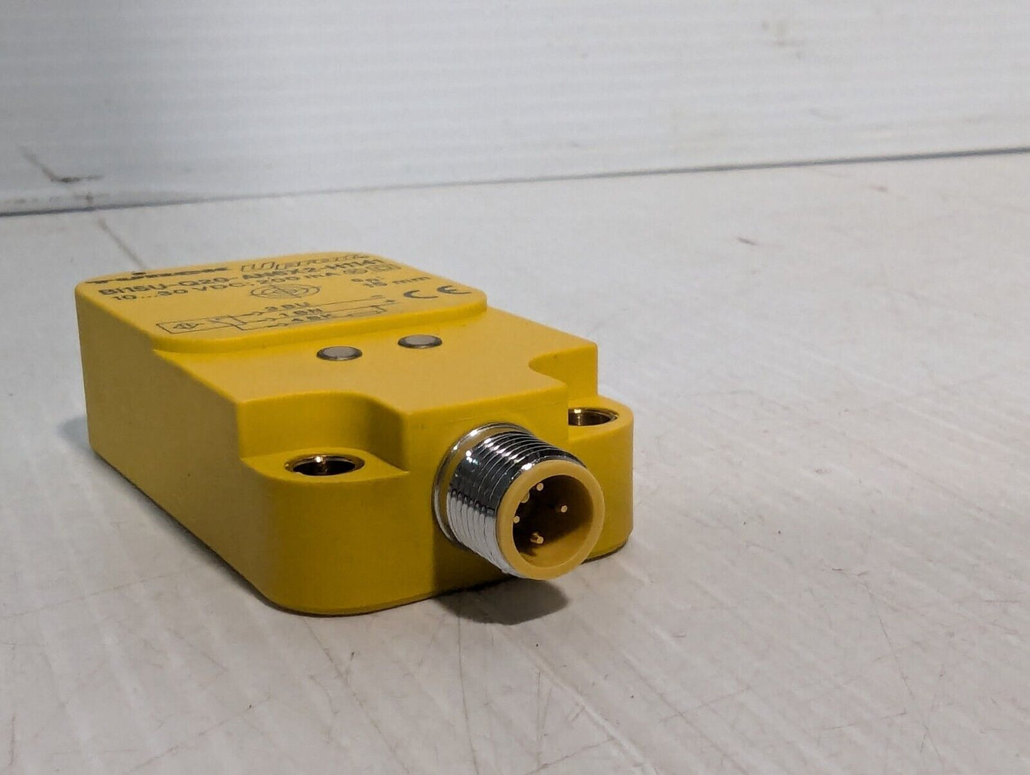Turck Bi15U-Q20-AN6X2-H1141 Inductive Proximity Sensor, 15mm Range, 10-30VDC