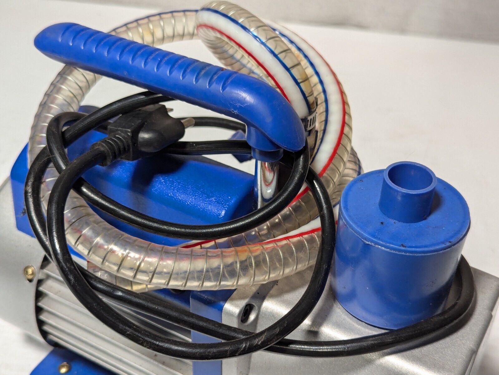 Unbranded 2RS-1.5 Two-Stage Vacuum Pump, 110V/60HZ, 1/3HP as pictured