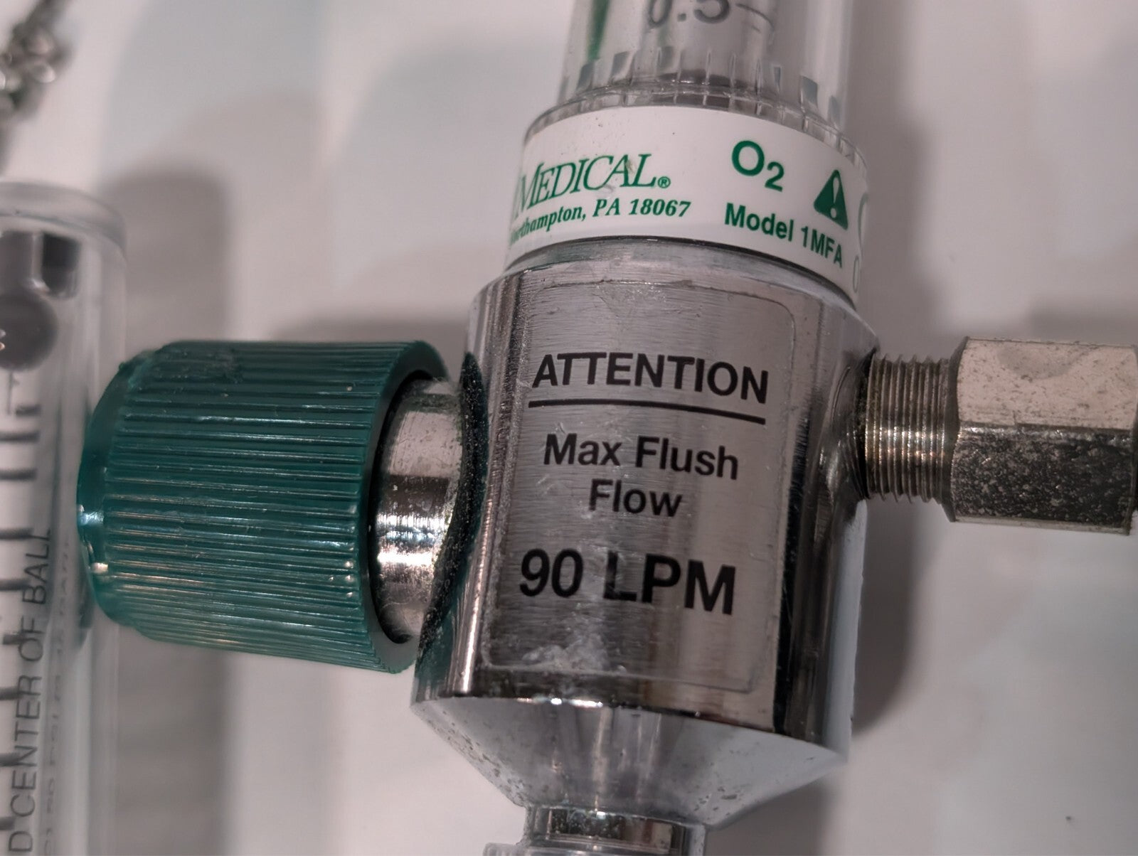 (53) Amvex and Precision Medical 1MFA Oxygen Flowmeters, 0473 0197, 60-80 90 LPM