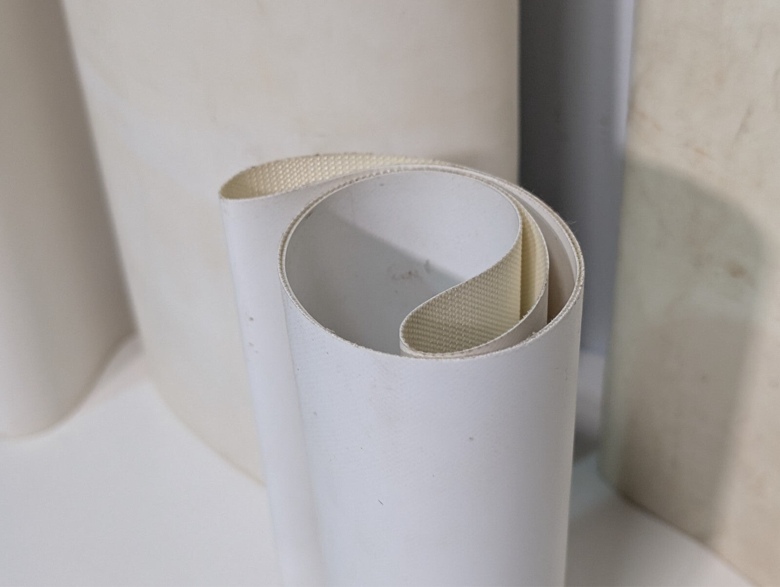 (3) Dorner Conveyor Replacement Belts White Smooth Continuous