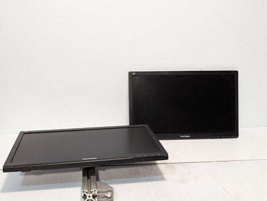 ViewSonic VA1917A Monitor, 2017, Mat Black, Working - Free Shipping
