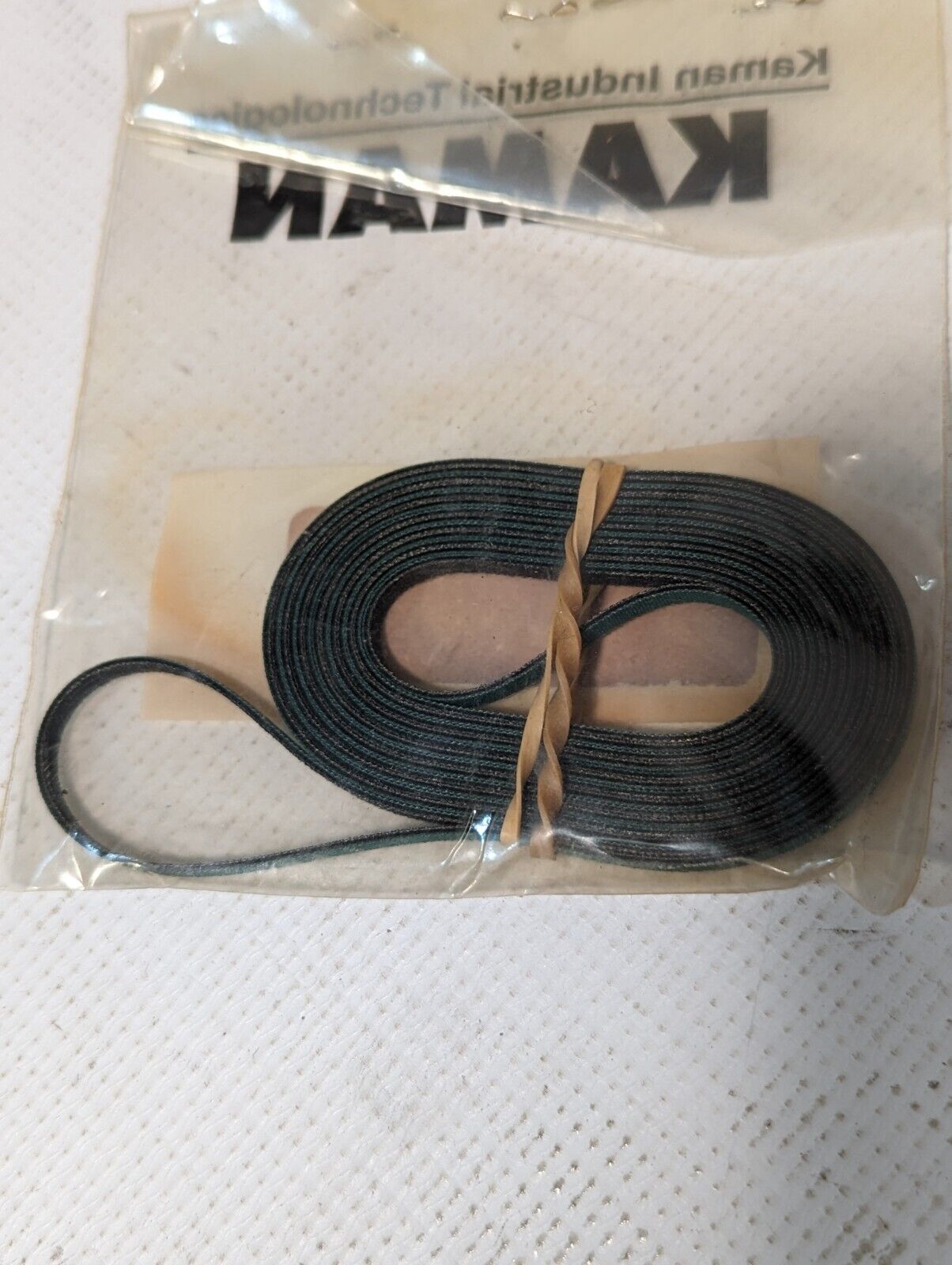 Lot of 5 Kaman SG500 Closed Loop Conveyor Belt, 0.178"w x 101" L
