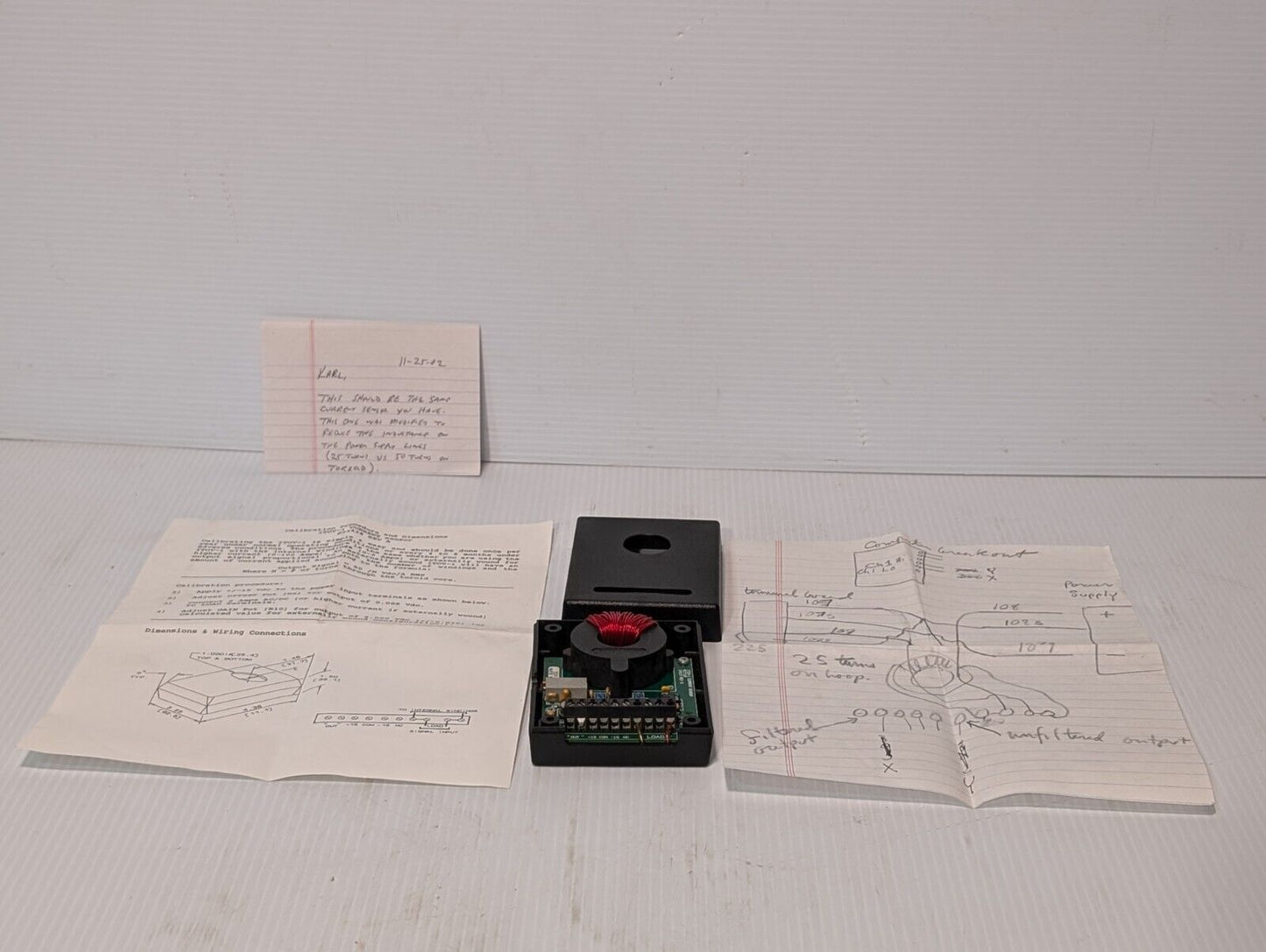 Tektronix ITOV-1 Non-Contact AC/DC Current Sensor+Returns