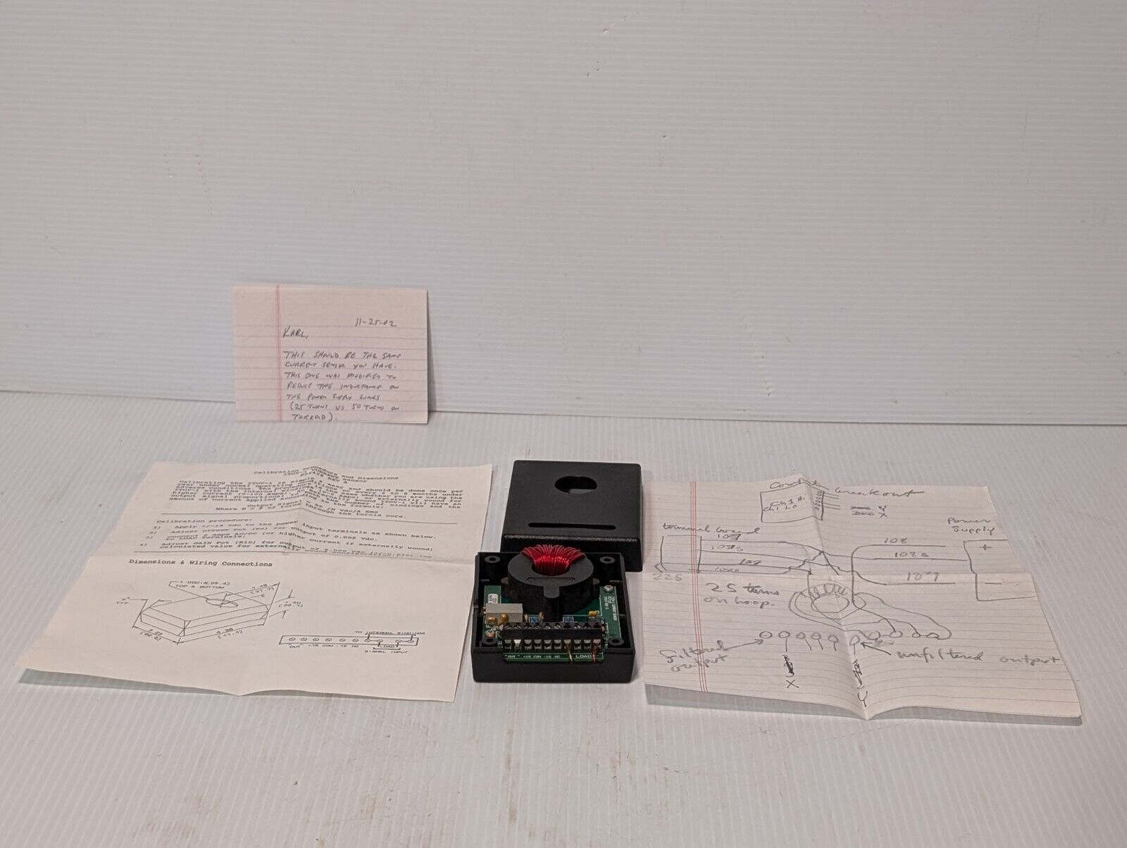Tektronix ITOV-1 Non-Contact AC/DC Current Sensor+Returns