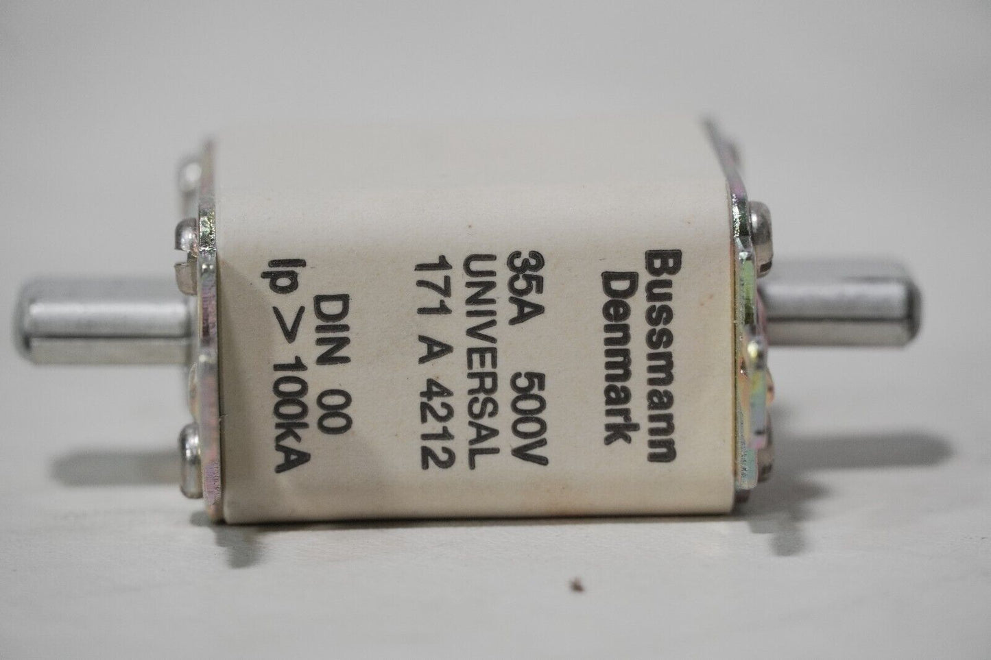 Lot of 17 Bussmann 171 A 4212 fuses, 35A, 500V, universal, 171A4212, DIN 00