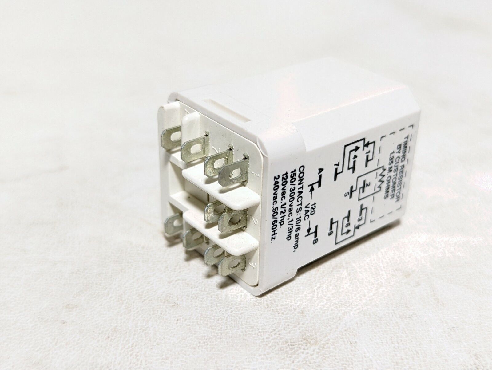 SPC Voltrex SK1F-10-561 solid state timer, range .1-10sec in original box