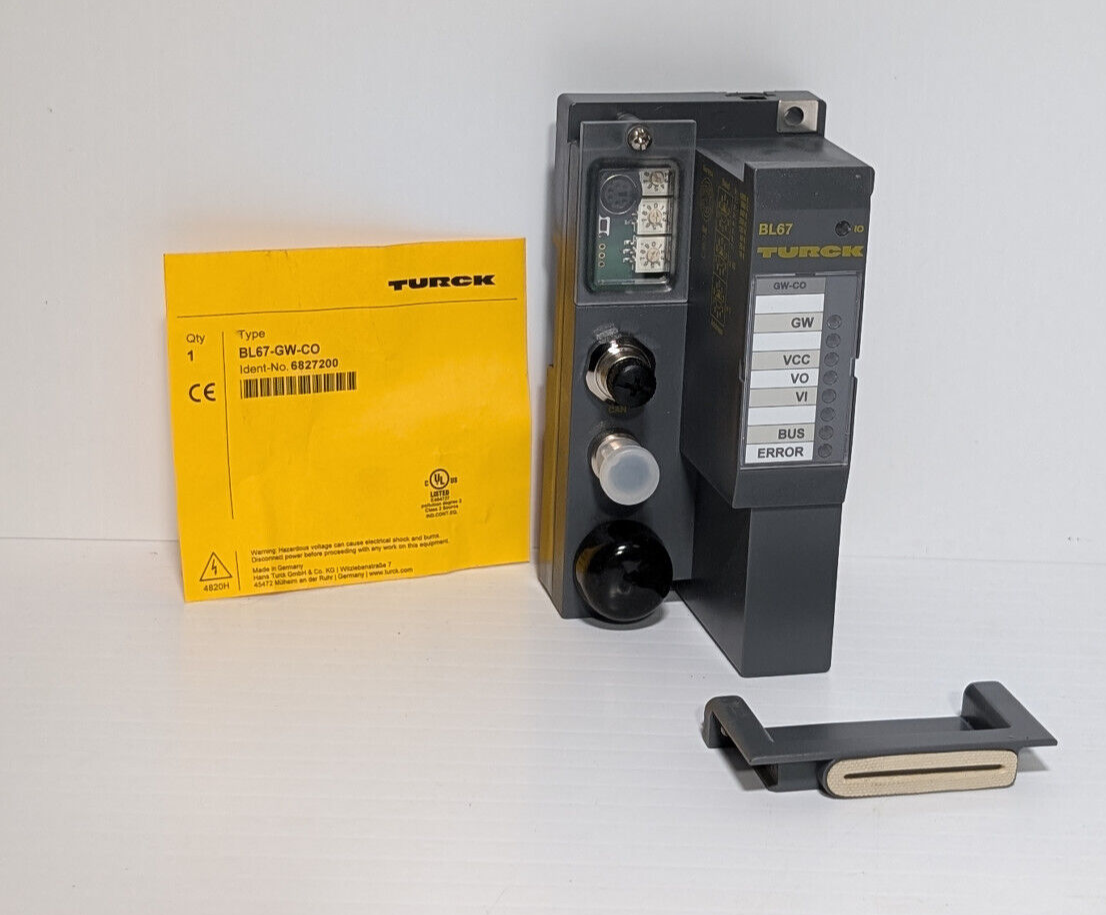 Turck BL67-GW-CO Gateway, Sensor, Switch, Communication Interface, ID# 6827200