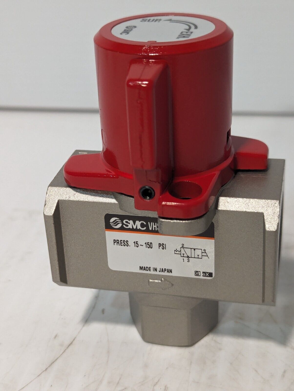 SMC VHS40-N06-Z Pressure Relief Valve, 3-Way Lock-Out Valve - 161K129H01 