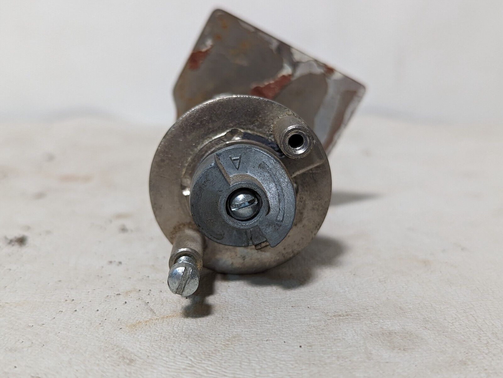 Lot of five two-position selector switches, unknown brand, with Local-Remote tag