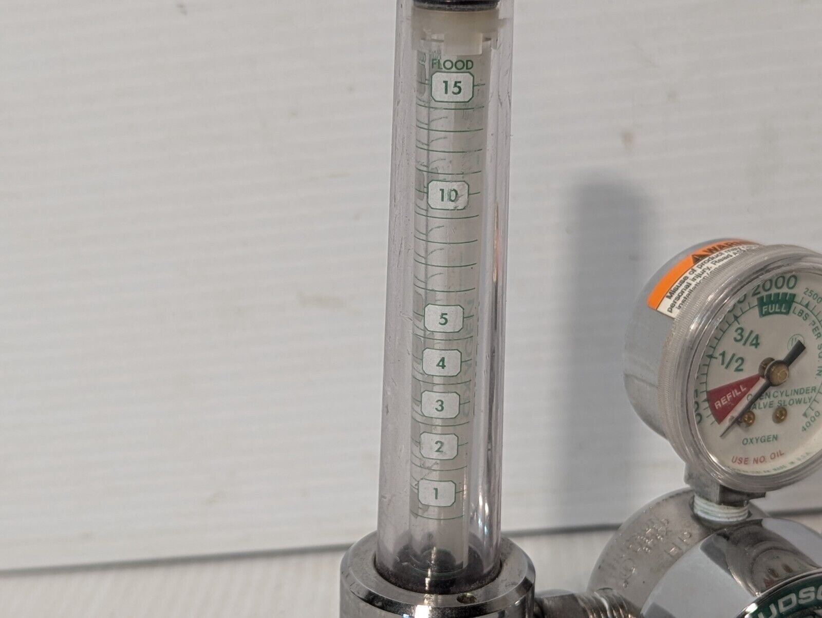 Hudson RCI 2660 Oxygen Gas Regulator - Free Shipping