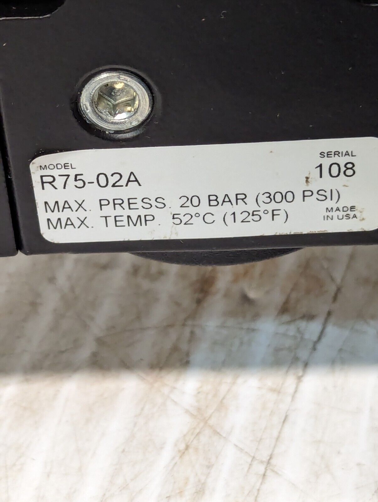 3915-11-000-5692 150K033G01 Pneumatic Destacker Supply Panel - Free Shipping