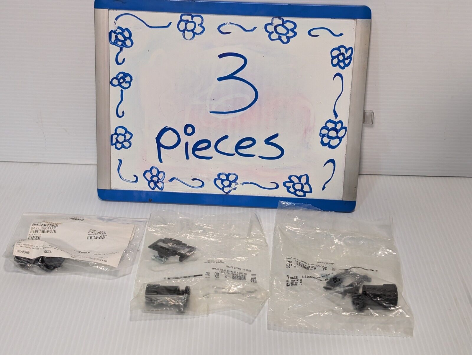 Lot of 3 TE 206358-5 Cable Clamp CPC Connector Kit Size 11 - Free Shipping