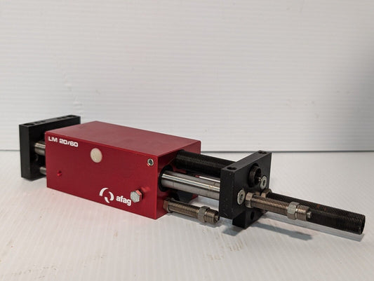 Afag LM 20/60 Pneumatic Linear Guide Module Unit - Free Shipping+Returns