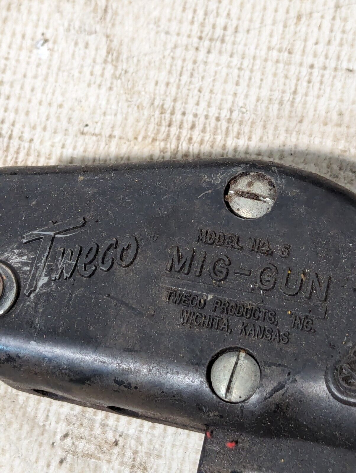 Tweco Model No. 5 Air Cooled MIG-GUN, 500A - Free Shipping