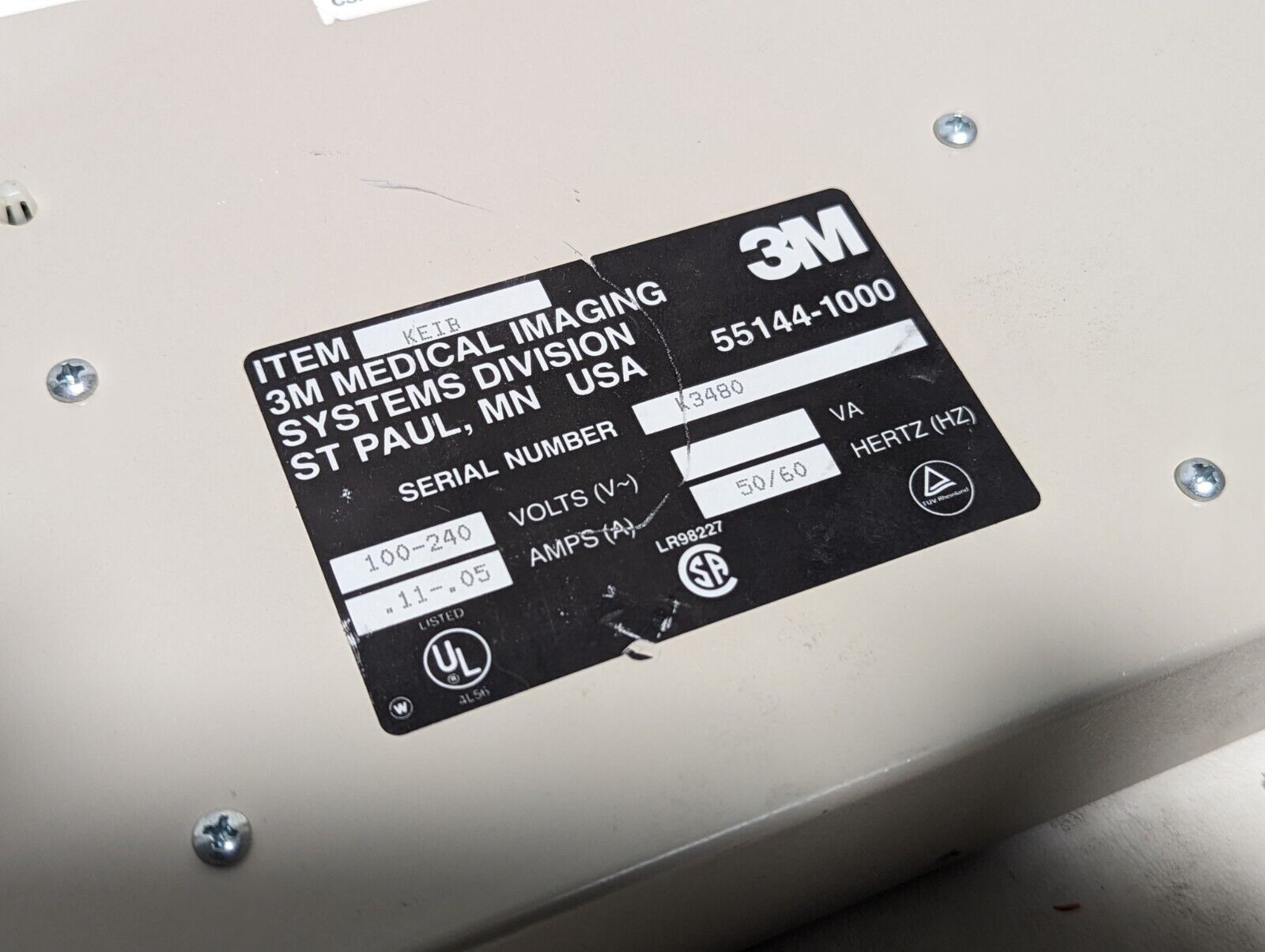 3M KEIB keypad EIB for imaging system