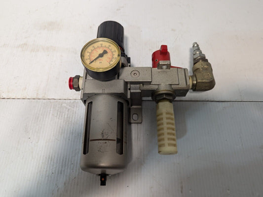 SMC Pneumatic- Regulator Assembly with NAW4000-N04 Regulator - Free Shipping