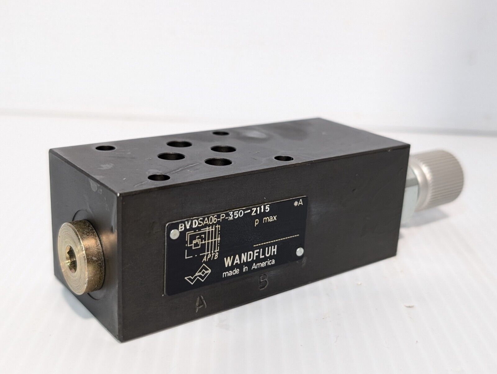 Wandfluh BVDSA06-P-350-Z115 Pressure Relief Valve, 20919097 - Free Shipping