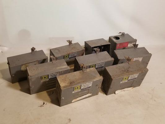 Square D PIN-QO Circuit Breaker Bus Plug 60A 240VAC 3Ph 4W, 70A 240VAC 1Ph 3W