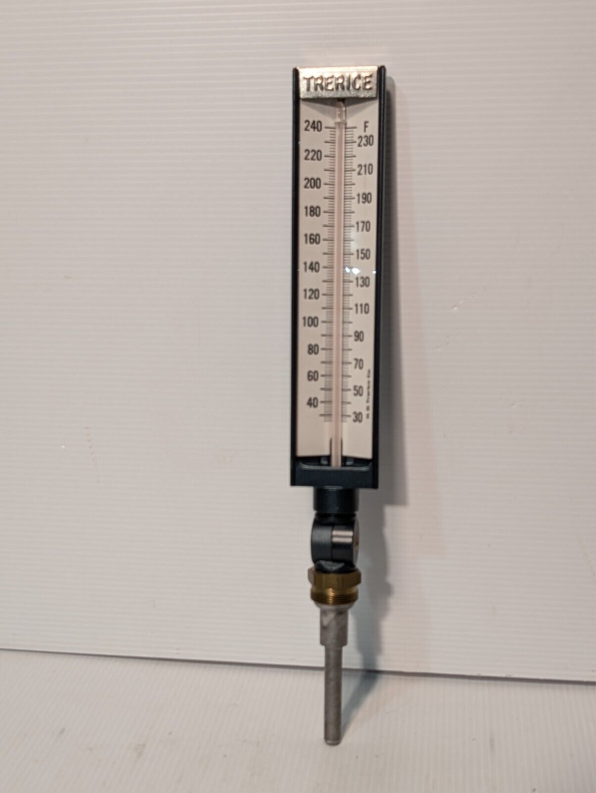 Trerice industrial thermometer 30-240 degrees Fahrenheit, analog in original box