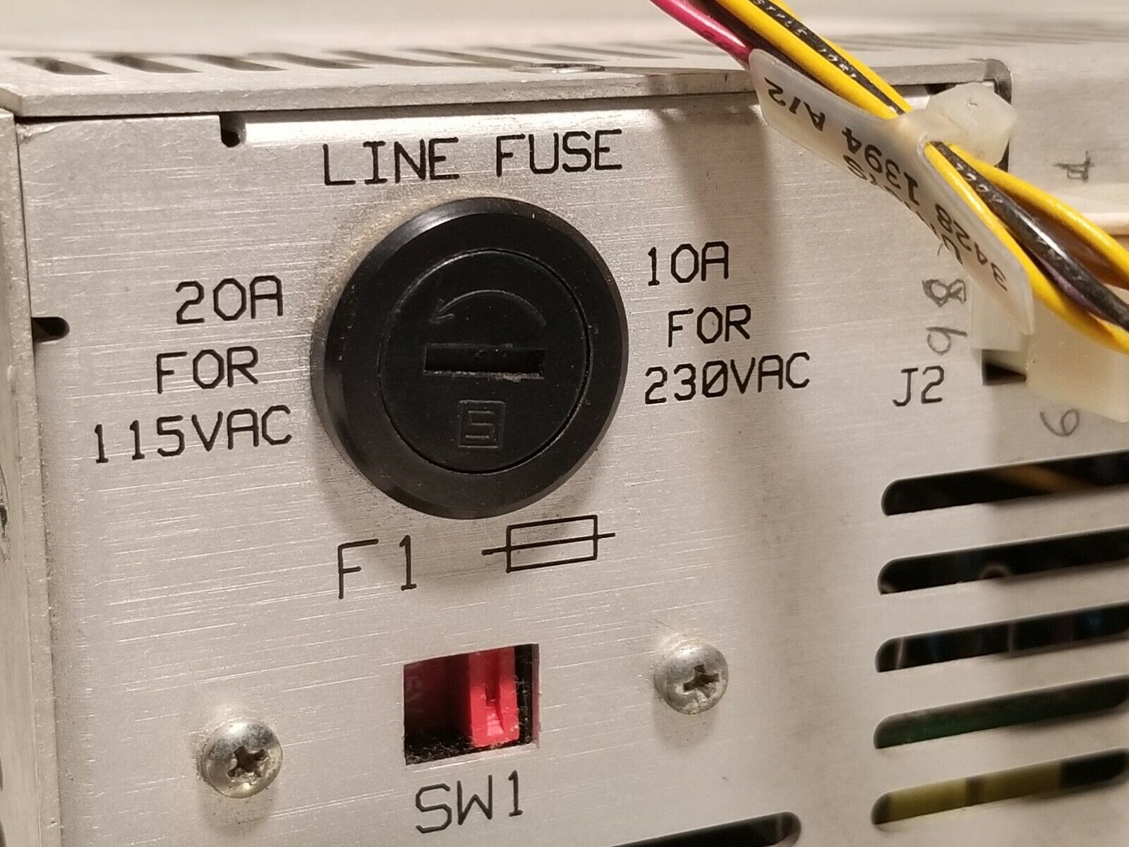 Power Components 752001 power supply, input 120/220VAC, output 5/12VDC