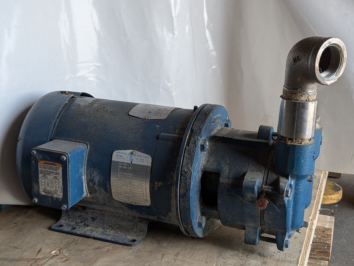 Sterling Fluid System SIHI Pumps LEMR-60-A2AAA0E0AT Liquid Ring Vacuum 502194