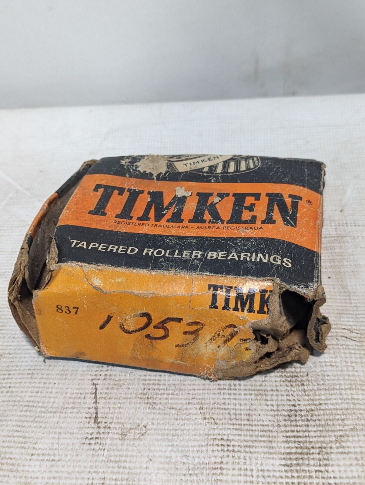 Timken 837 tapered roller bearing