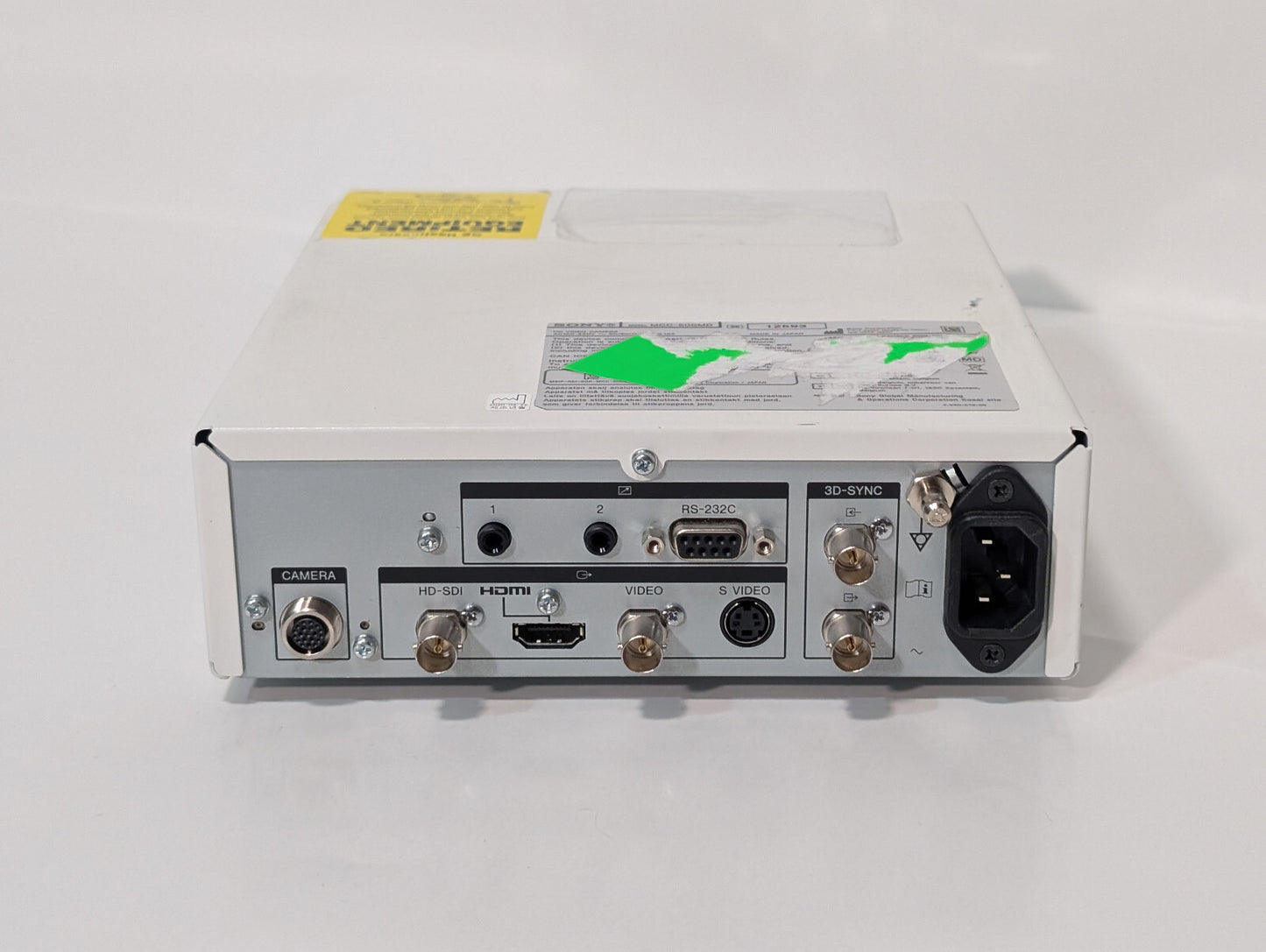 Sony MCC-500MD HD Video Camera Controller 100-240VAC, 50/60Hz, 0.27-0.18A