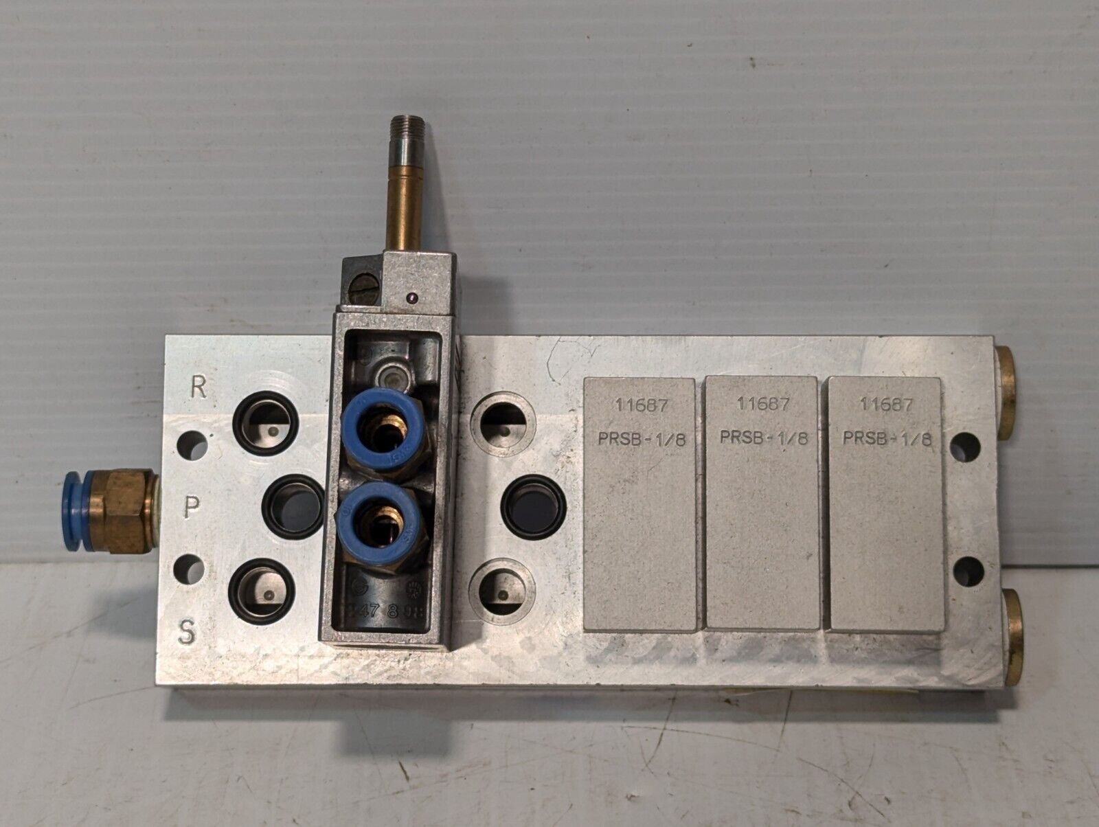 Festo 11902 Prs-1/8-6 B, 9982 MFH-5-1/8, PRSB-1/8 Panel - Free Shipping