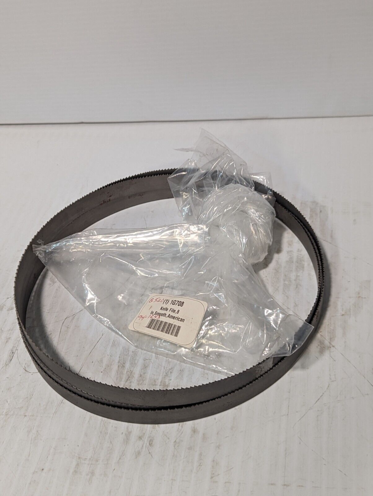 Set of 3 1G708 Band Saw Blades, Knife File, Smooth - Free Shipping