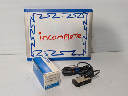 (Read) OMRON E3X-A51 PHOTOELECTRIC SENSOR 10-30VDC 2mm NIB-Free Shipping+Returns