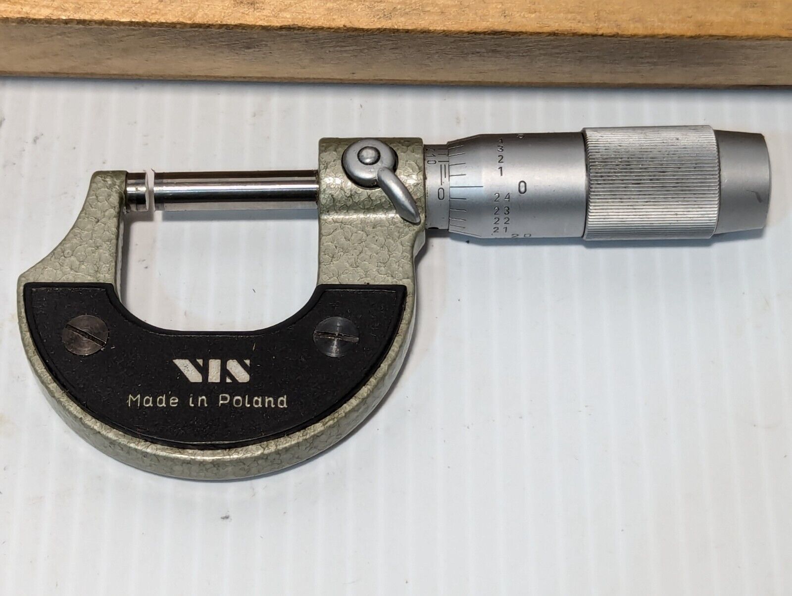 VIS 600-0021 0-1" micrometer, 0.0001 inch with case - Free Shipping